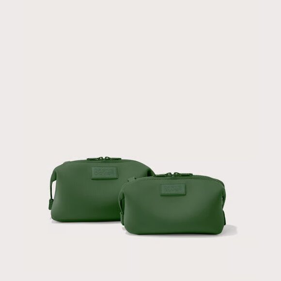Dagne Dover Hunter Neoprene Toiletry Bag in Pine, Large - Picture 3 of 9